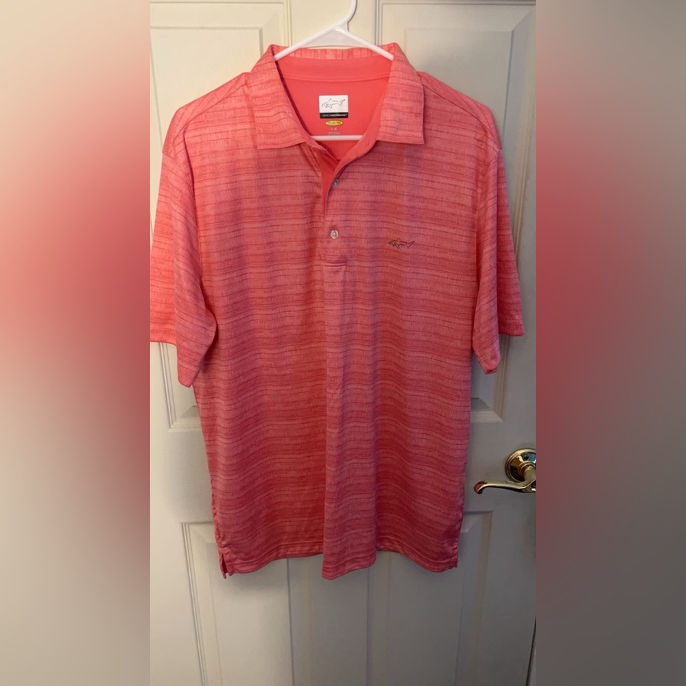 Greg Norman: Golf Polo Shirt - Men’s Ml75 Tonal Stripe Polo Golf Top